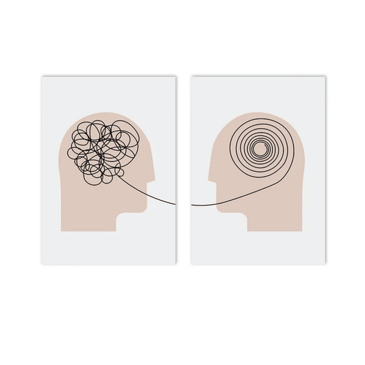 Tangled Thoughts Canvas Prints