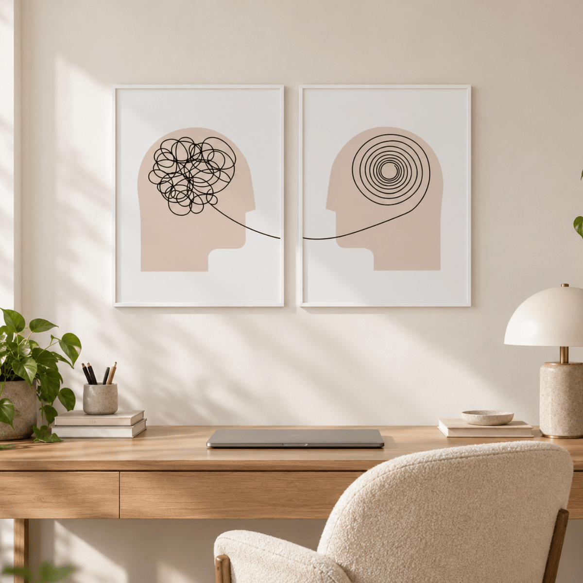 Tangled Thoughts Canvas Prints