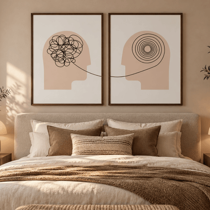 Tangled Thoughts Canvas Prints