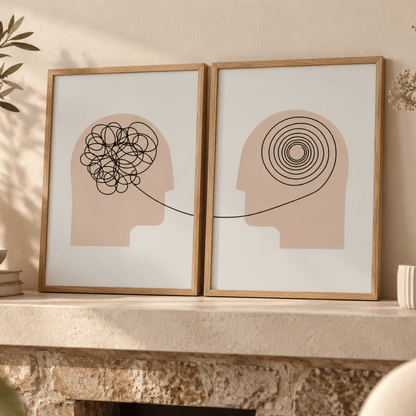 Tangled Thoughts Canvas Prints