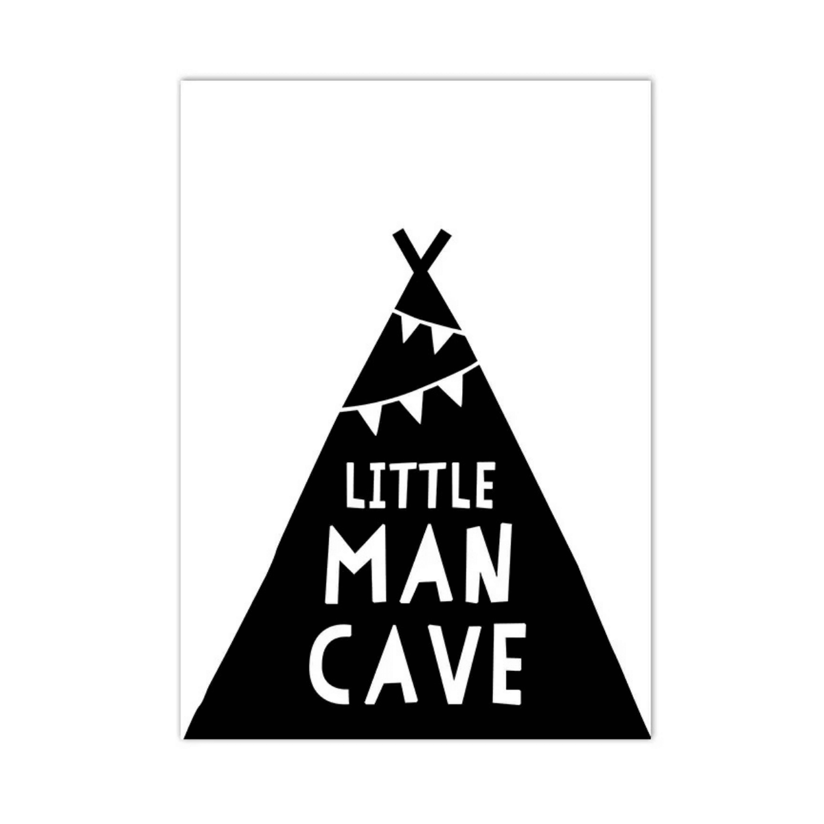 Little Man Cave Canvas Print