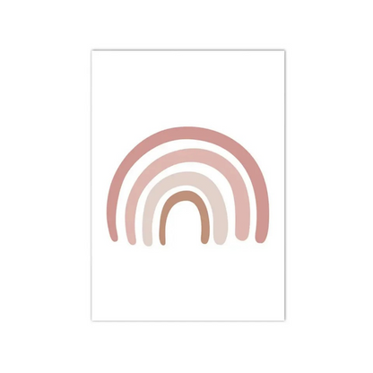 Blush Rainbow Dreams Canvas Print