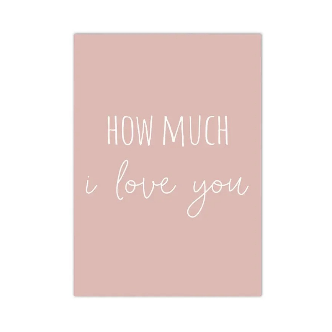 More Than Words Love Quote Canvas Print