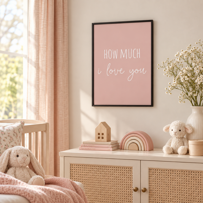 More Than Words Love Quote Canvas Print