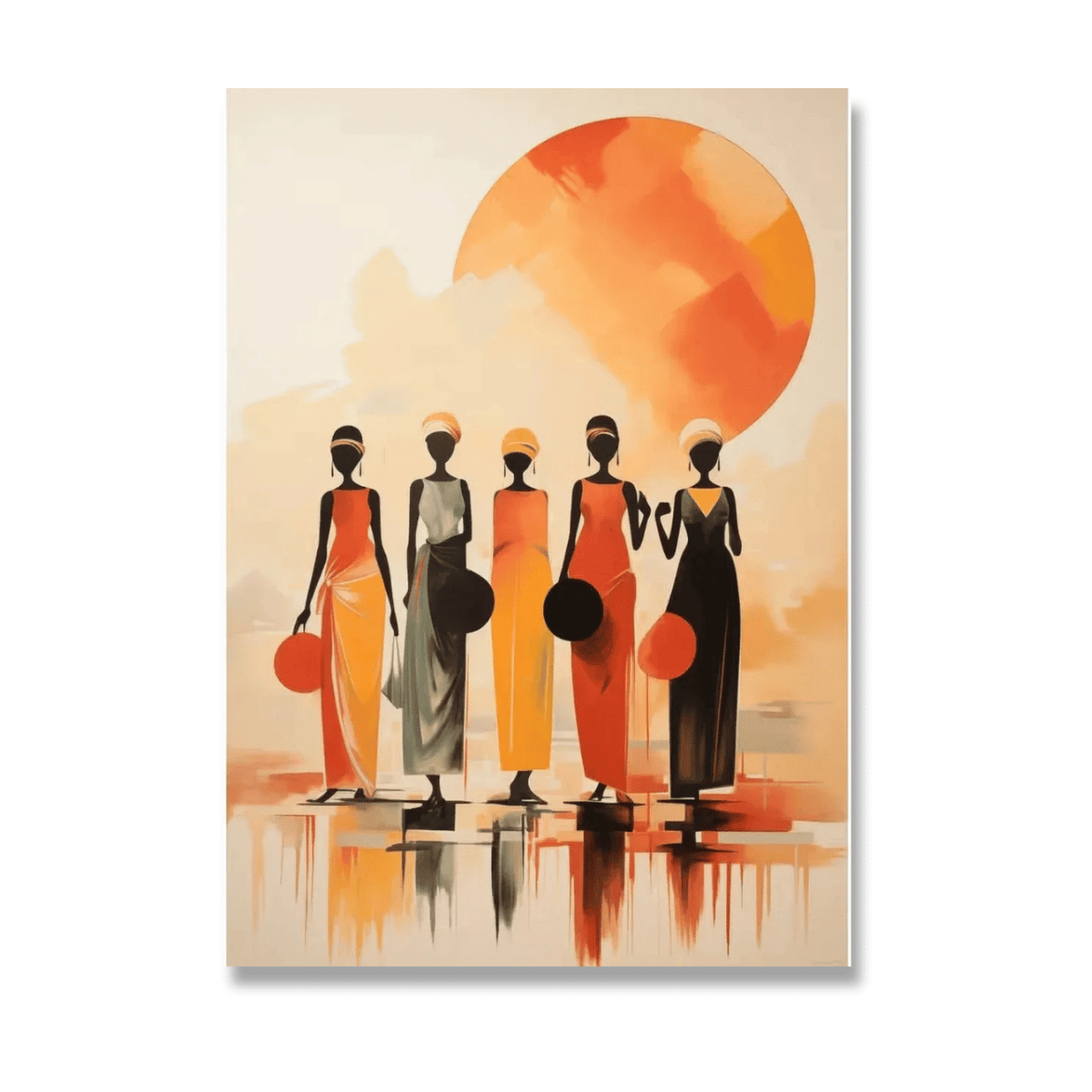 Radiant Sisterhood Canvas Print