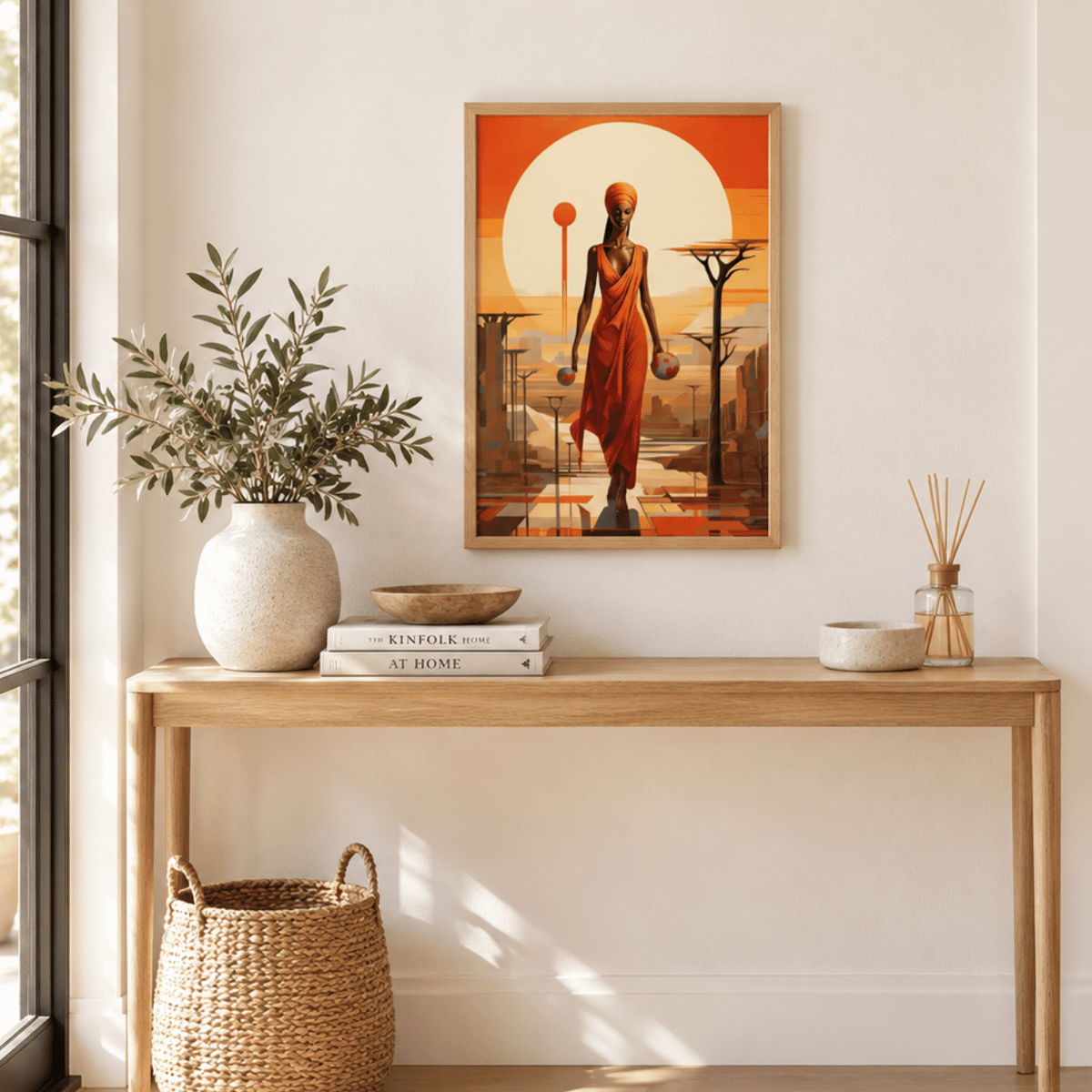 Sun Crowned Passage Canvas Print