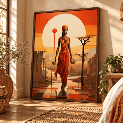 Sun Crowned Passage Canvas Print
