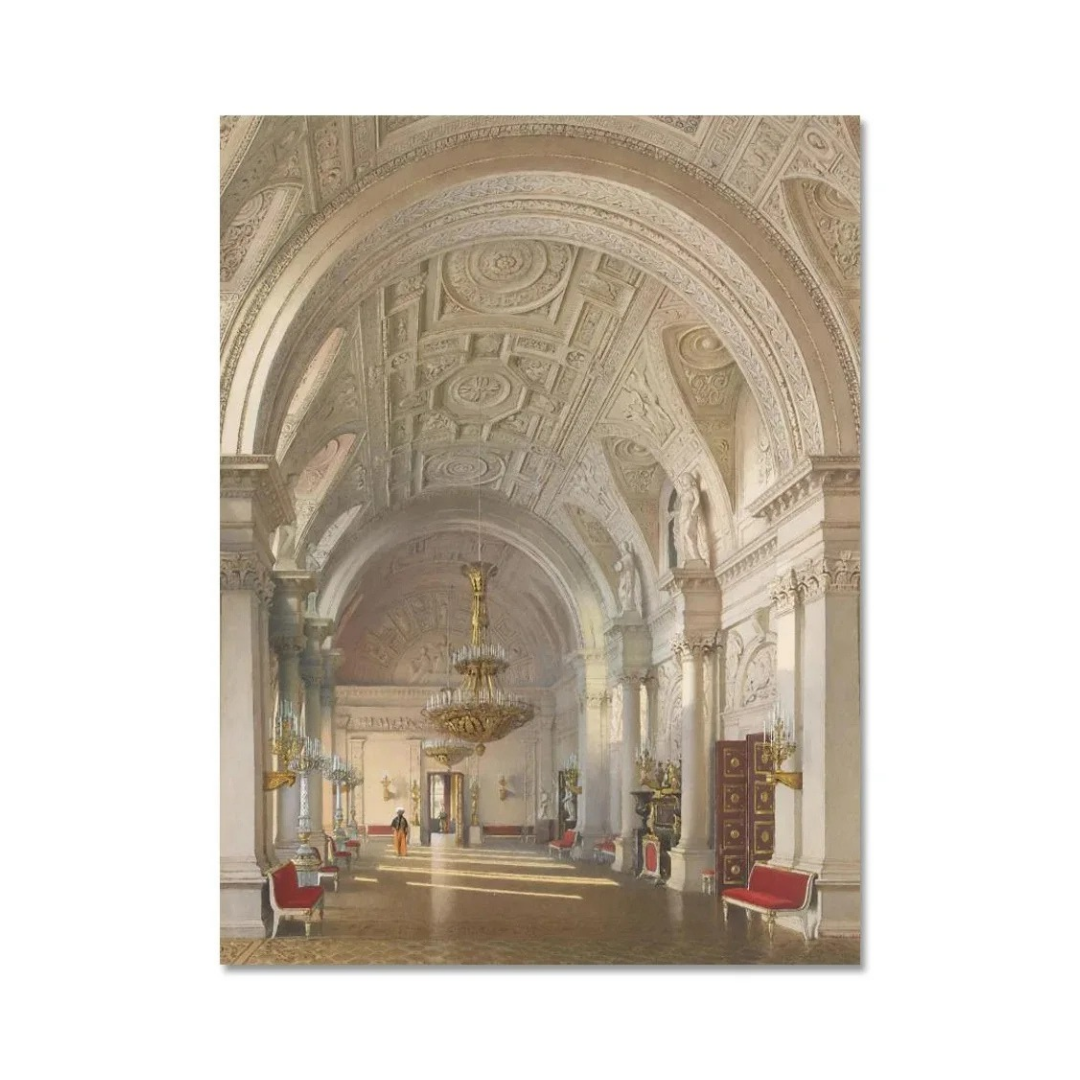 Hall Of Gilded Light Canvas Print