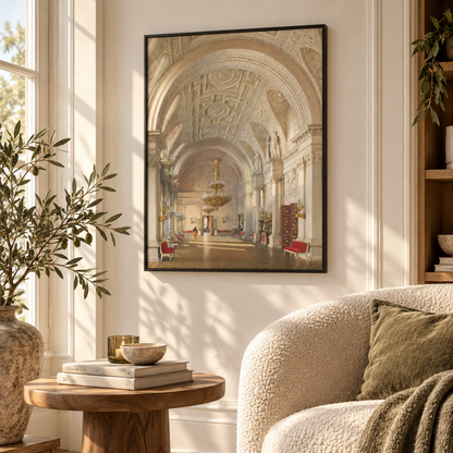 Hall Of Gilded Light Canvas Print