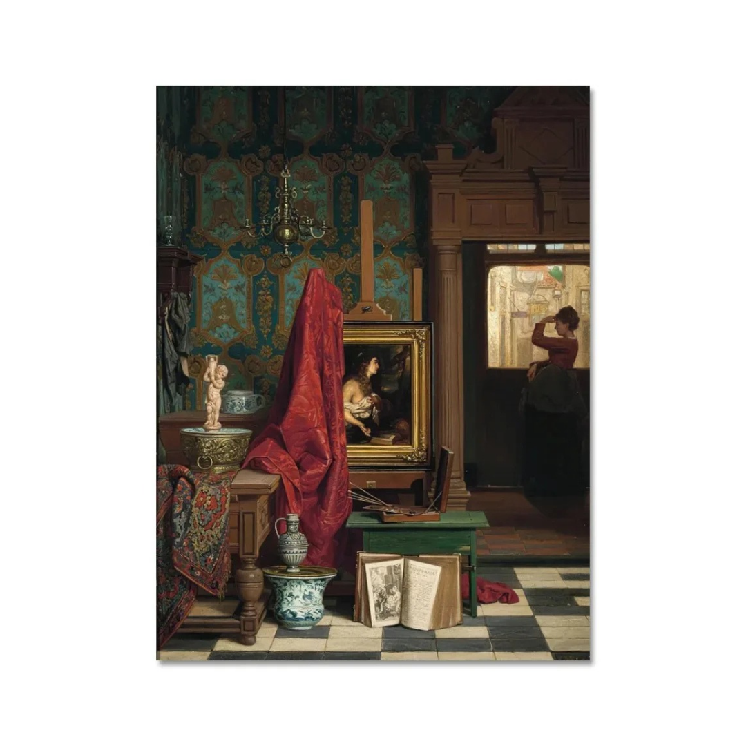 The Collector’s Studio Canvas Print