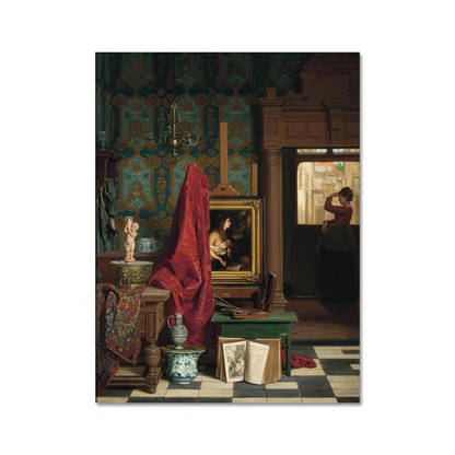 The Collector’s Studio Canvas Print