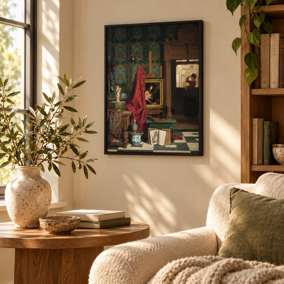 The Collector’s Studio Canvas Print