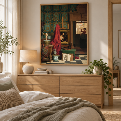 The Collector’s Studio Canvas Print