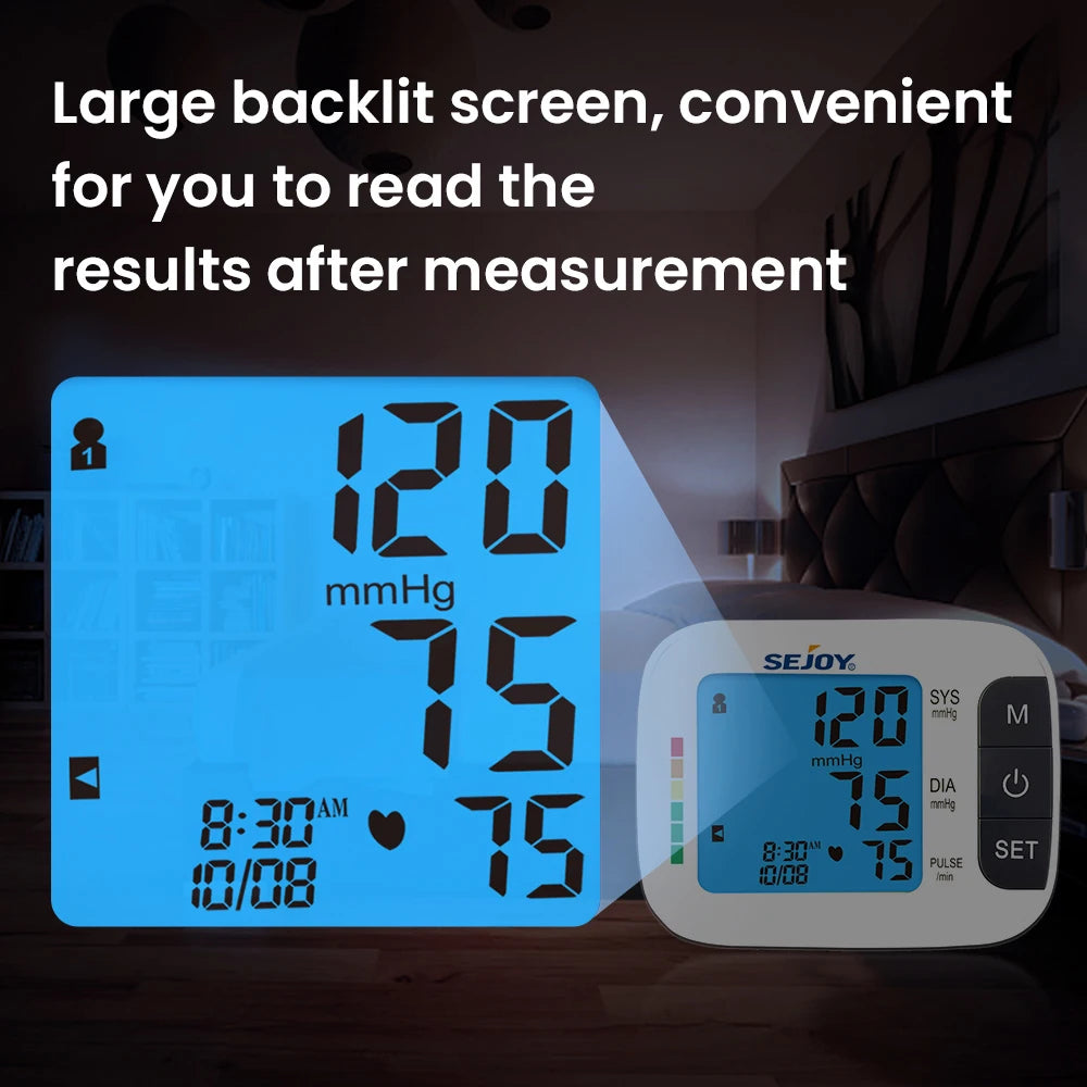 Digital Upper Arm Automatic Blood Pressure Monitor
