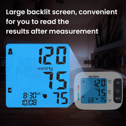Digital Upper Arm Automatic Blood Pressure Monitor