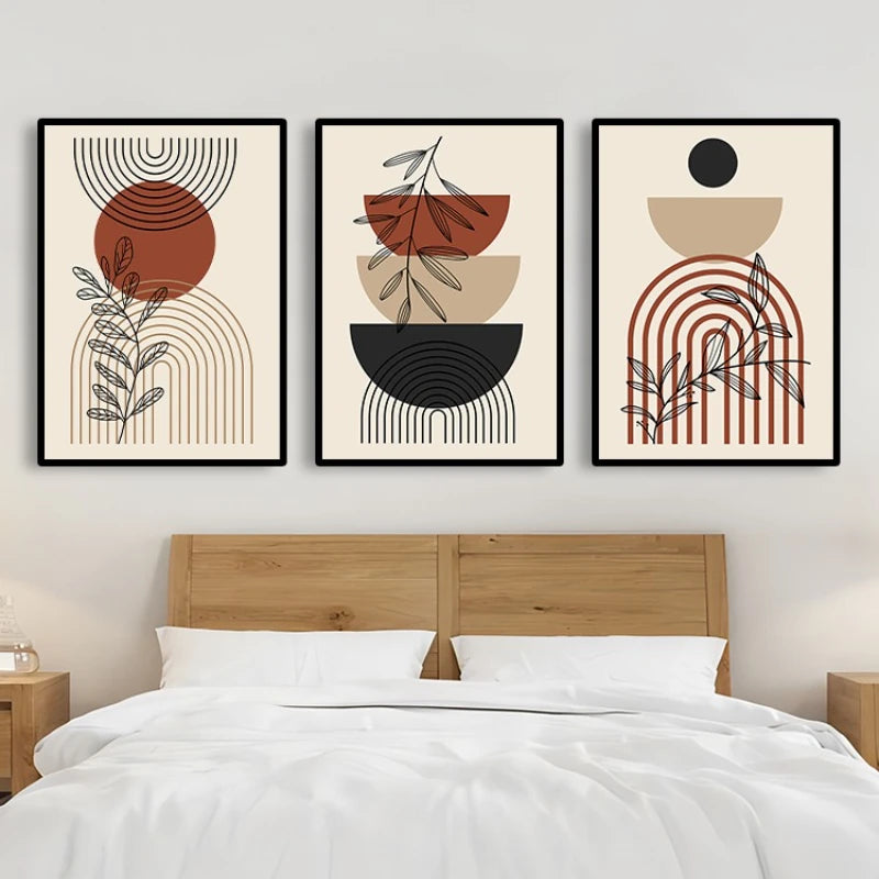 Abstract Bohemian Canvas