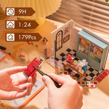Robotime Kids DIY Rainbow Candy Dollhouse