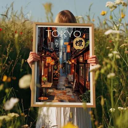 Tokyo Cityscape Canvas Print