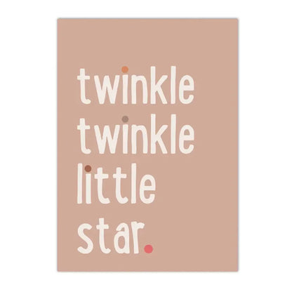 kids boho canvas with turtle bear cat lion and dinosaur under a rainbow