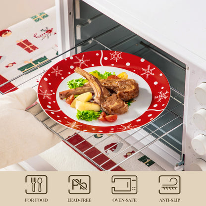 VEWEET Santa Claus Christmas Tableware Set