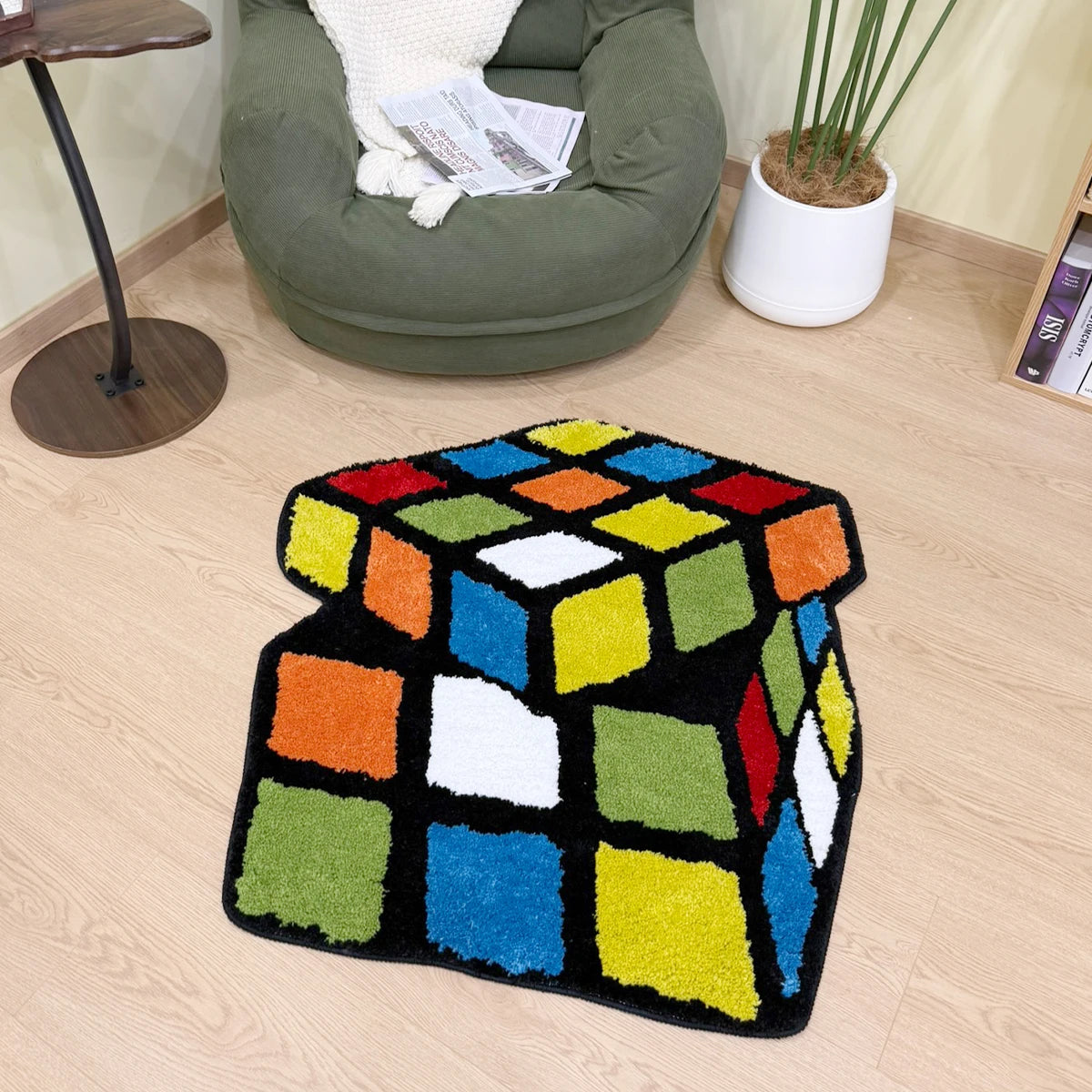 Rubix Cube Tufting Rug