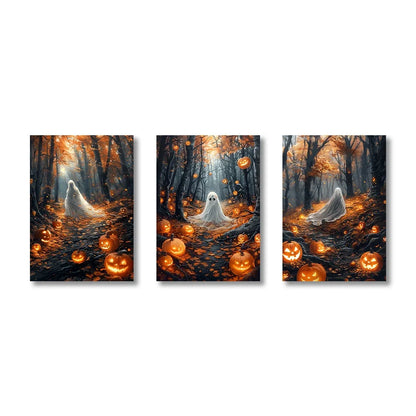 Cute Halloween Ghost Canvas Print