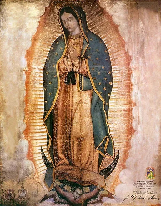 Virgin of Guadalupe Canvas Print