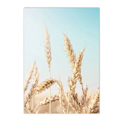 swan with surfboard under coconut tree tropical beach canvas wall art