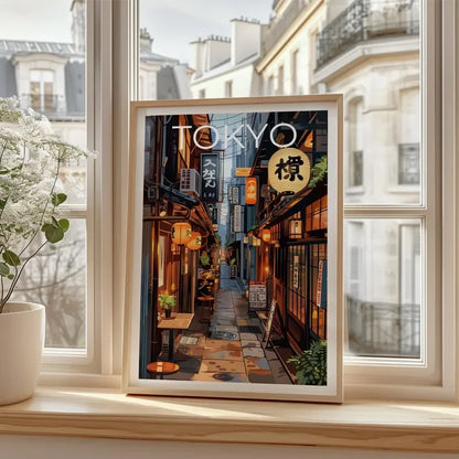 Tokyo Cityscape Canvas Print