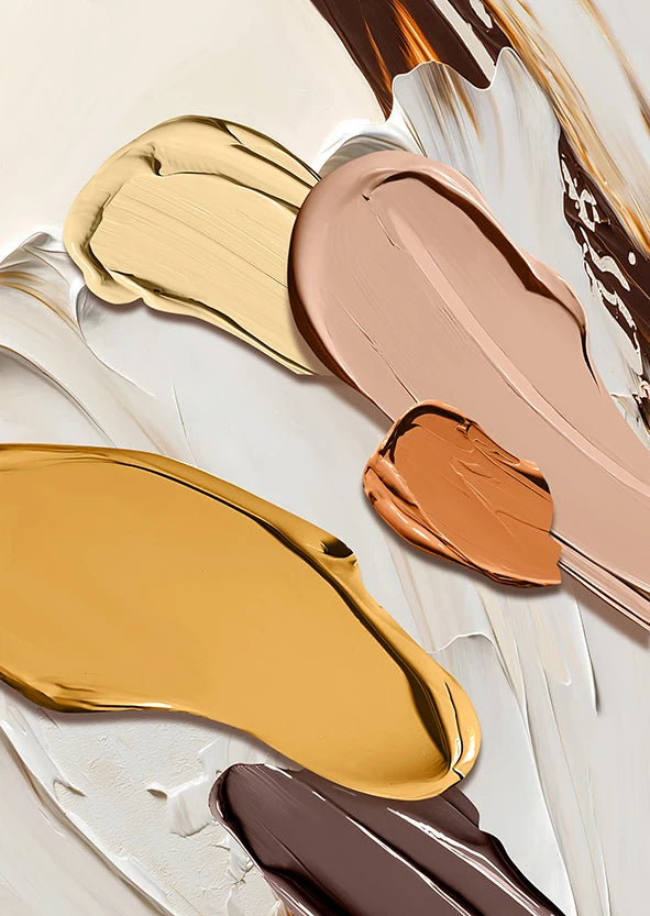 vintage kraft style oil poster unframed canvas wall art