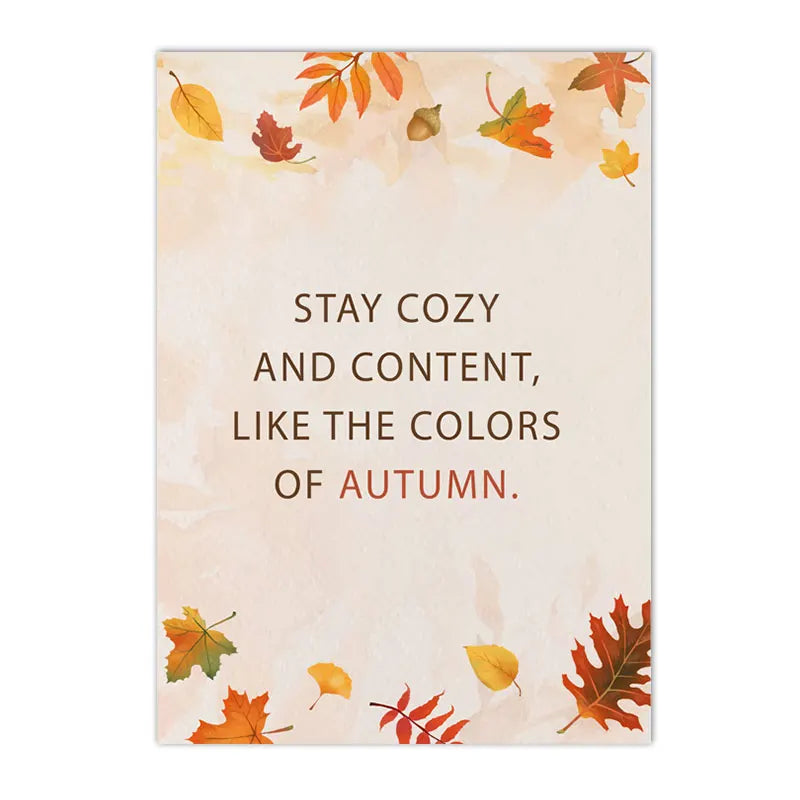 hello fall pumpkin and autumn leaves seasonal canvas