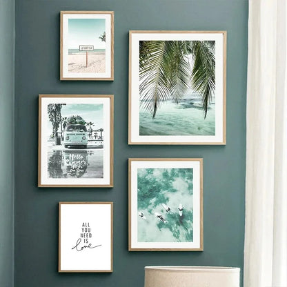 Coastal Summer Wall Art Set
