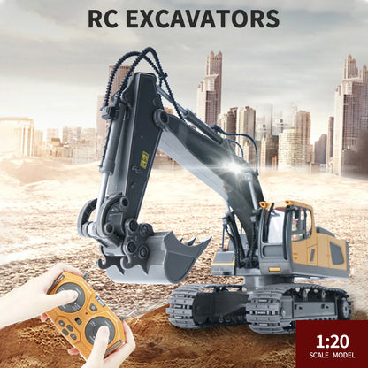RC Excavator Toy for Kids