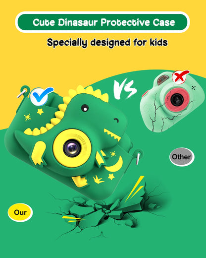 Kids Dinosaur Shaped Digital Camera
