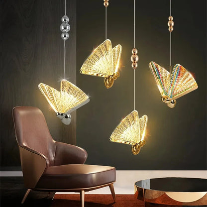 VETRULUS Butterfly LED Pendant Light