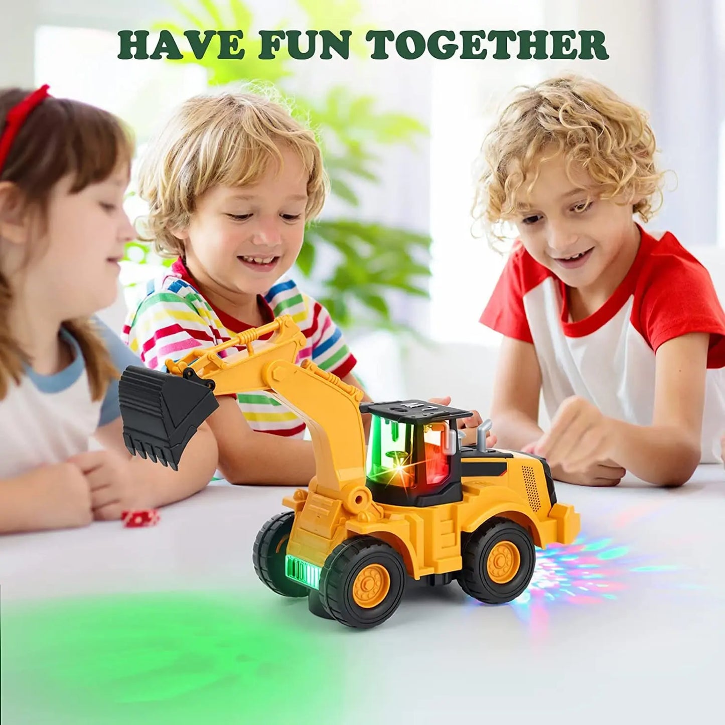 Kids Excavator Truck Toy