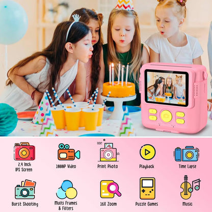 Kids Instant Print Camera