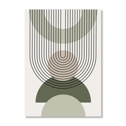 Abstract Bohemian Canvas