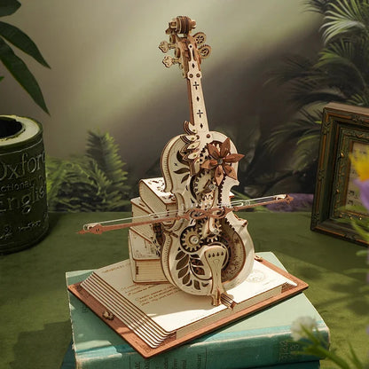 Robotime Kids DIY Wooden Music Box