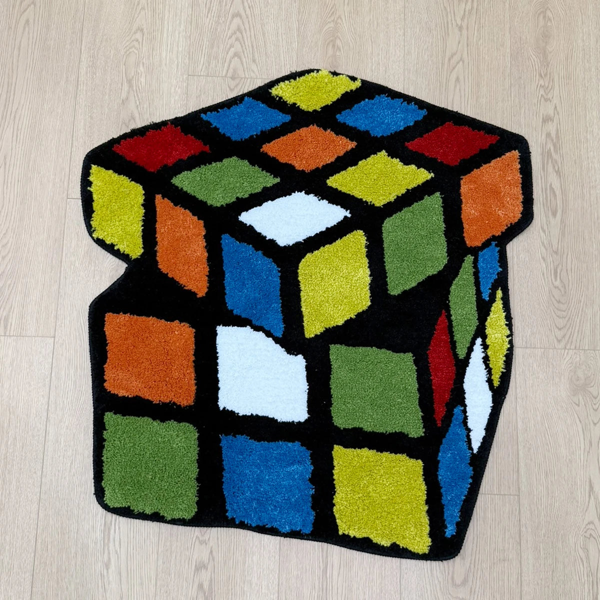 Rubix Cube Tufting Rug