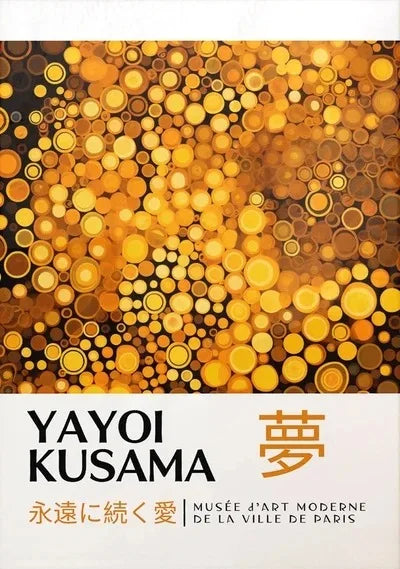 Yayoi Kusama Dream Flowers Canvas