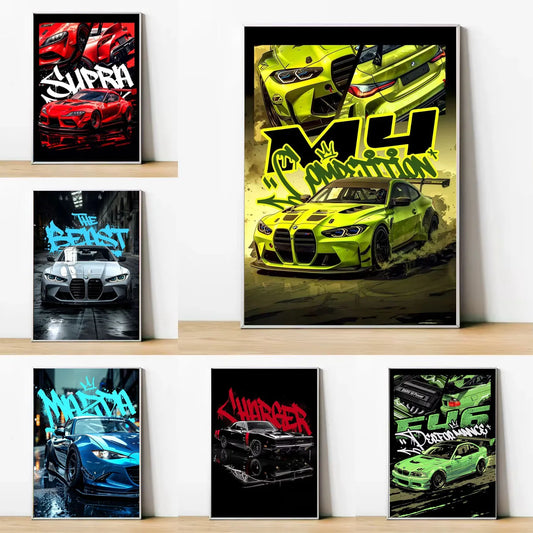 Modern Luxury Supercar Canvas