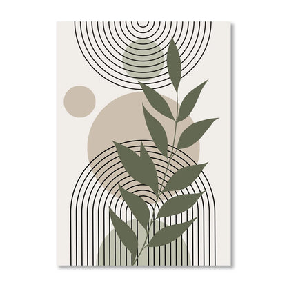 Abstract Bohemian Canvas