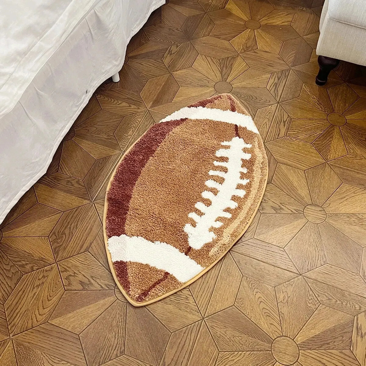 American Football Tufted Rug