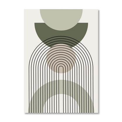 Abstract Bohemian Canvas