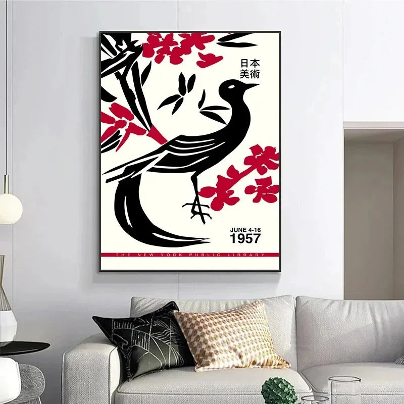 Vintage Japanese Canvas Prints Collection