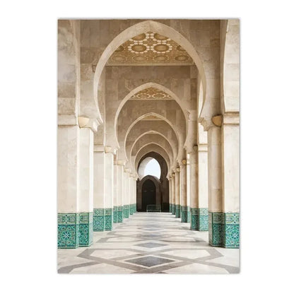 Moroccan Architecture Canvas Print