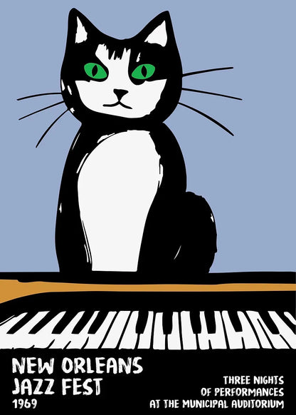 Japanese Animal Variety Canvas Print