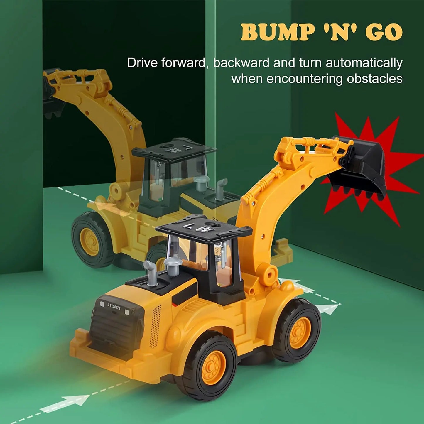 Kids Excavator Truck Toy