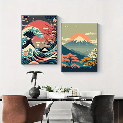 Hokusai Inspired Japanese Prints